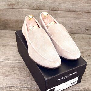 * NIB * $325 Allen Edmonds LENNOX Loafer 11.5 D Bone Suede * add $15 new Trees